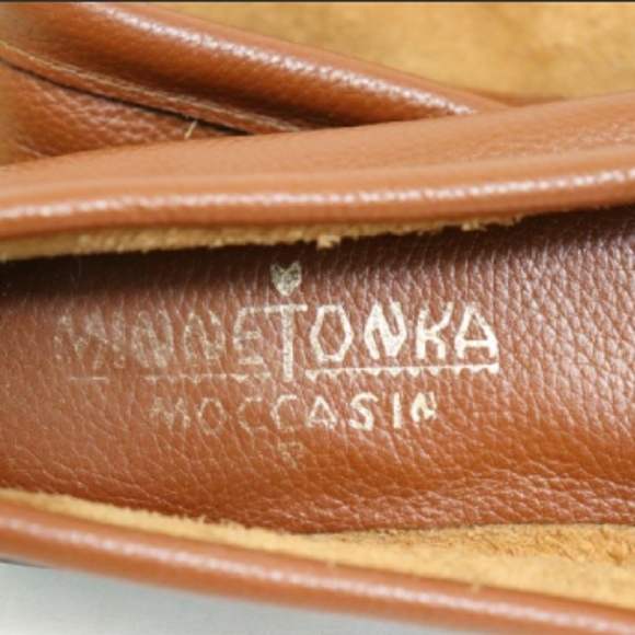 Minnetonka brown leather moccasins - Picture 4 of 4